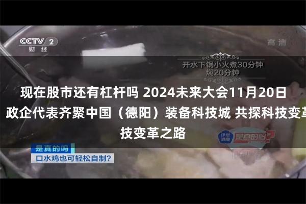 现在股市还有杠杆吗 2024未来大会11月20日启幕：政企代表齐聚中国（德阳）装备科技城 共探科技变革之路